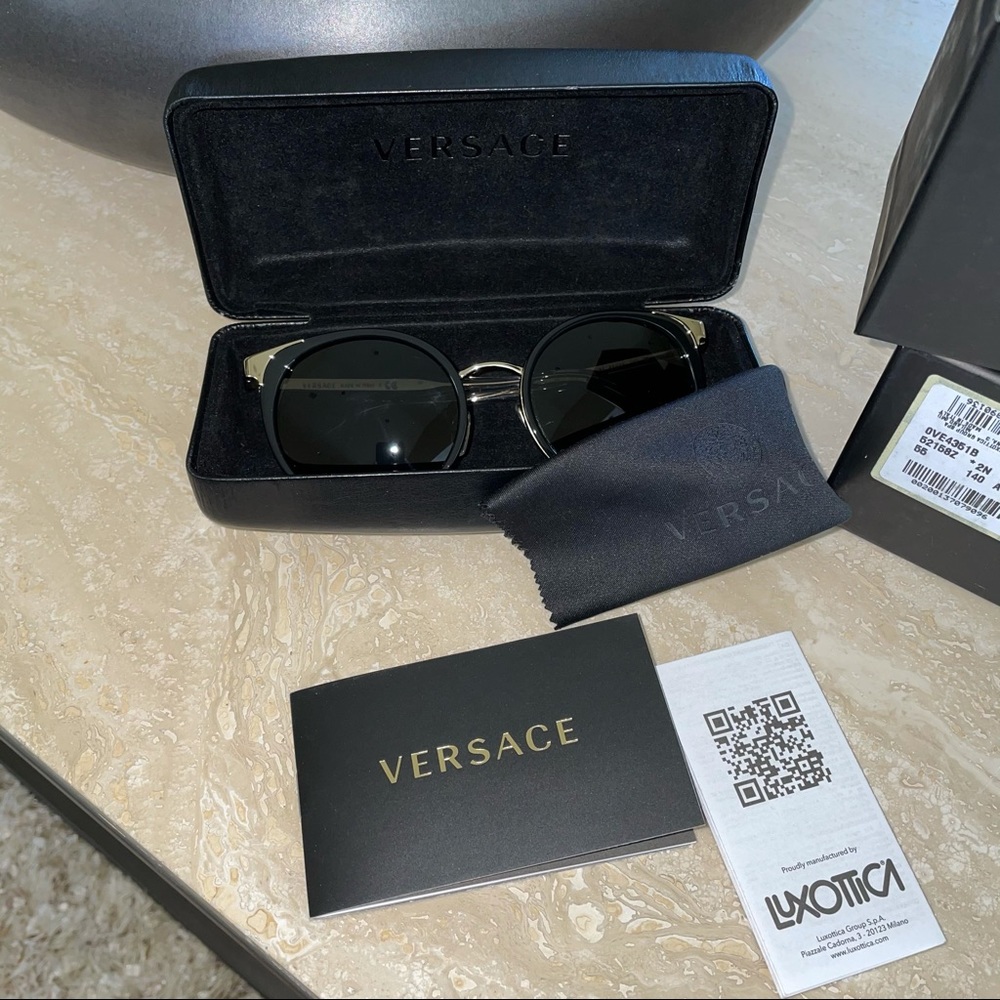 Versace Greca style Cateye Sunglasses